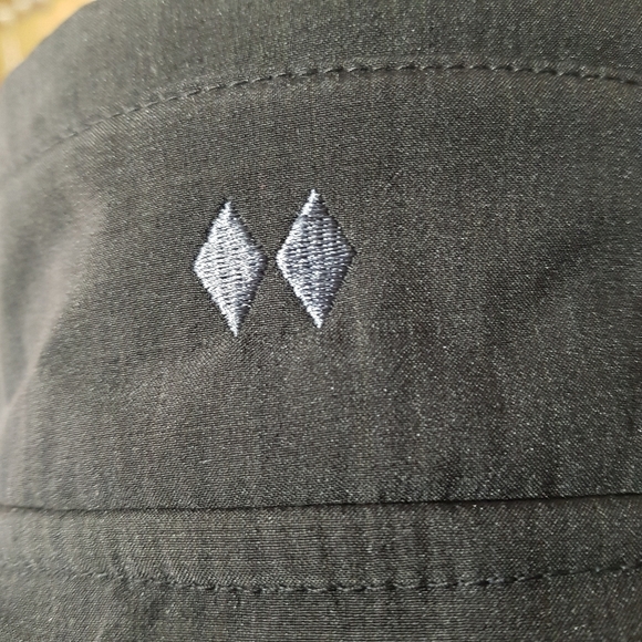 Black Diamond Double Diamond Softshell Full Zip Fleece Lined Ski Jacket - Picture 7 of 16